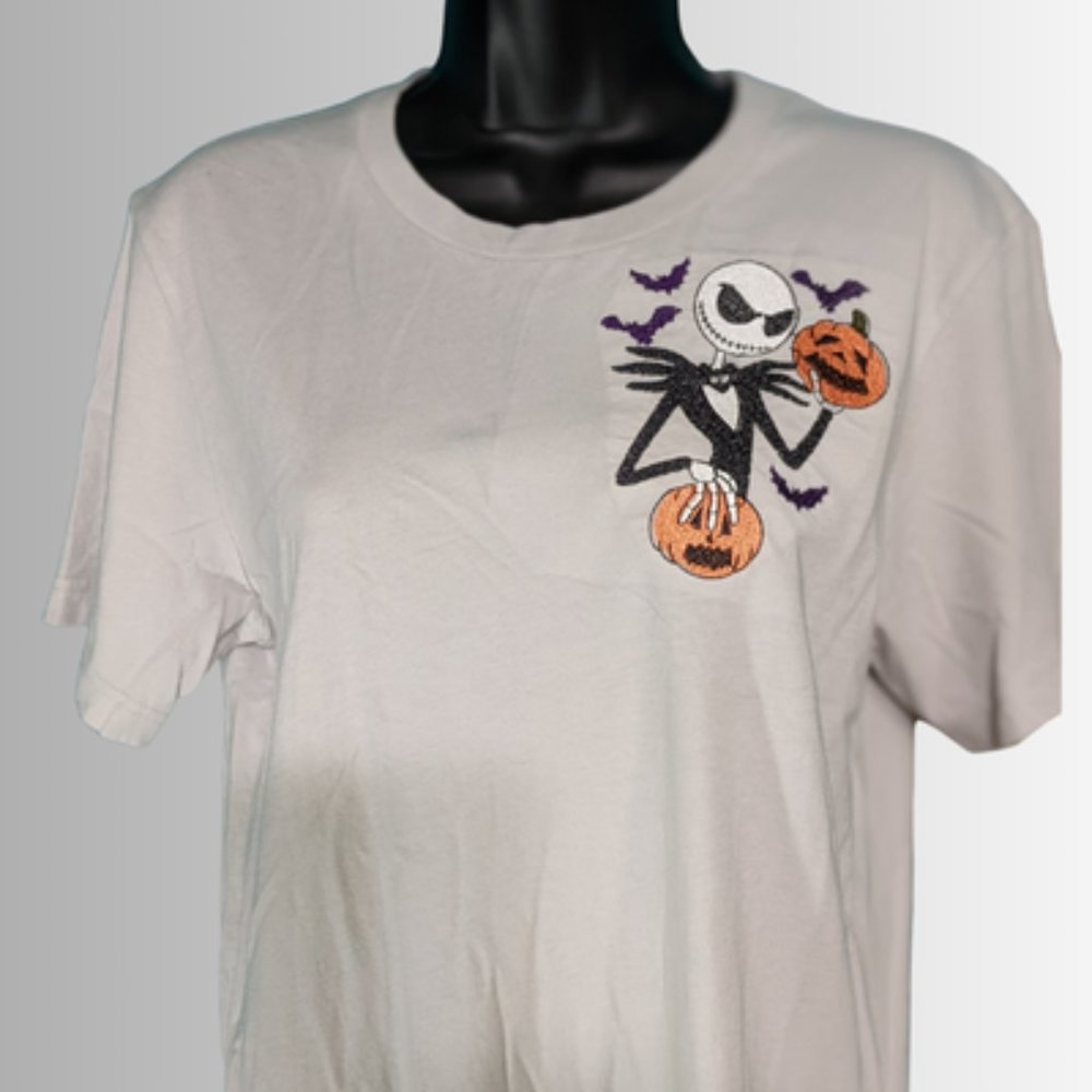 Nightmare Before Christmas Embroidered Tshirt